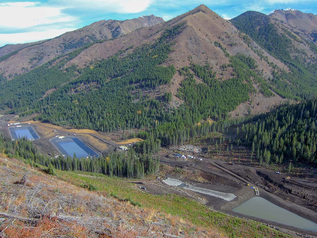 Dry Creek Diversion, Sparwood, BC CIF Construction Ltd.