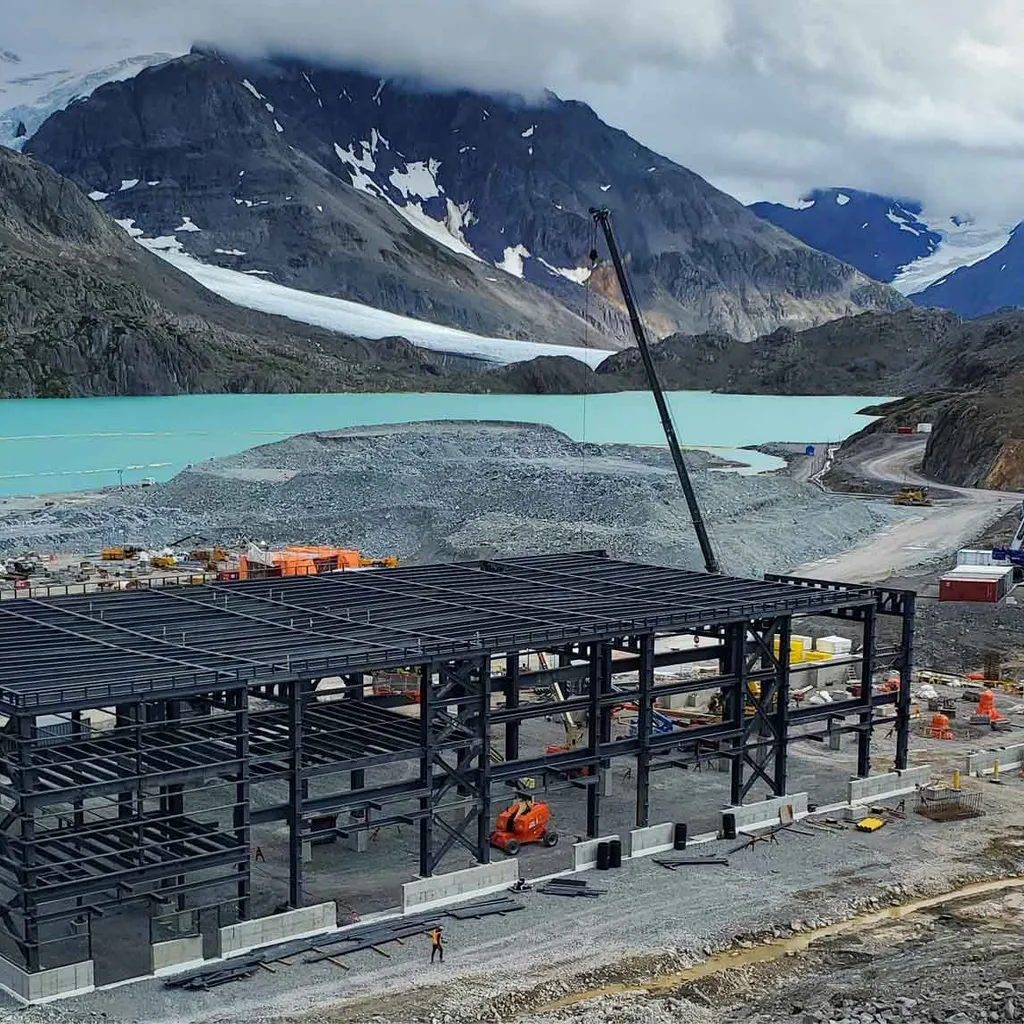 Maintenance Shops Construction – Brucejack Mine